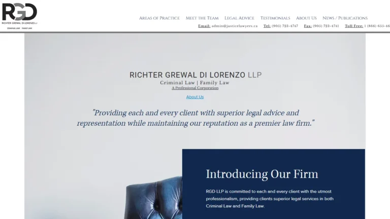 Richter Grewal Di Lorenzo LLP - Oshawa, ON Richter Grewal Di Lorenzo LLP - Oshawa, ON