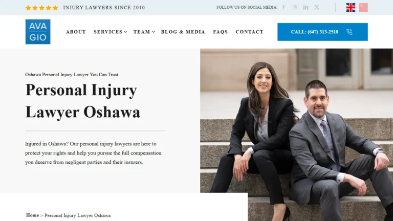 Ava Gio | Personal Injury Lawyers Oshawa - Oshawa, ON Ava Gio | Personal Injury Lawyers Oshawa - Oshawa, ON