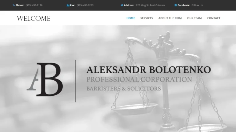 Aleksandr Bolotenko Professional Corporation - Oshawa, ON Aleksandr Bolotenko Professional Corporation - Oshawa, ON