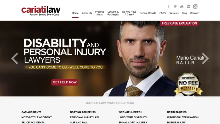 Cariati Law Injury Lawyers - Greater Sudbury, ON Cariati Law Injury Lawyers - Greater Sudbury, ON