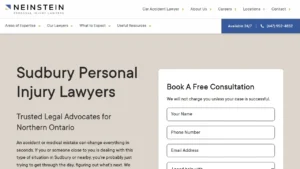 Neinstein Personal Injury Lawyers - Greater Sudbury, ON Neinstein Personal Injury Lawyers - Greater Sudbury, ON