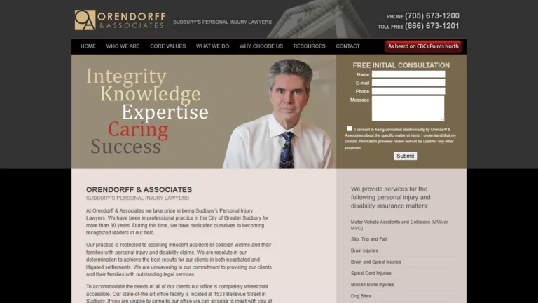 Orendorff & Associates - Greater Sudbury, ON Orendorff & Associates - Greater Sudbury, ON
