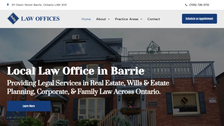 HMH Law Offices - Barrie, ON HMH Law Offices - Barrie, ON