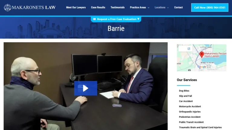 Makaronets Personal Injury Lawyer - Barrie, ON Makaronets Personal Injury Lawyer - Barrie, ON