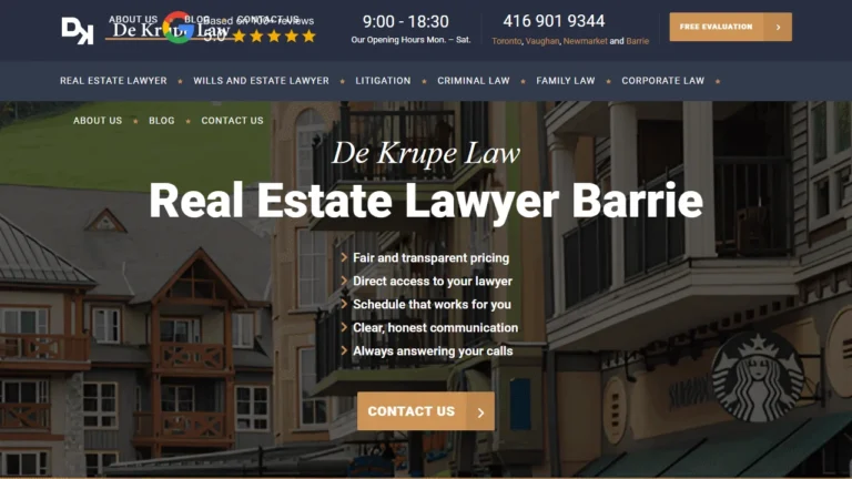 De Krupe Law - Barrie, ON De Krupe Law - Barrie, ON