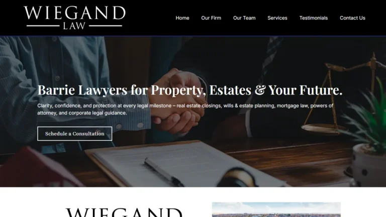 James W Wiegand Lawyer - Barrie, ON James W Wiegand Lawyer - Barrie, ON