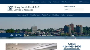 Devry Smith Frank LLP - Barrie, ON Devry Smith Frank LLP - Barrie, ON