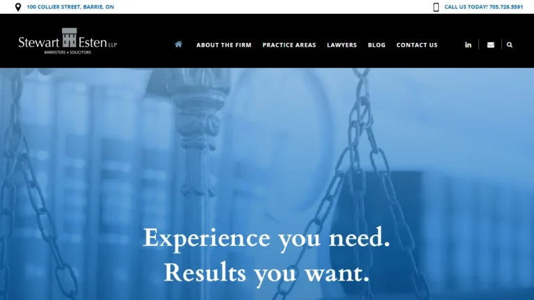 Stewart Esten Law Firm - Barrie, ON Stewart Esten Law Firm - Barrie, ON