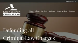Karen Jokinen CRIMINAL LAW - Barrie, ON Karen Jokinen CRIMINAL LAW - Barrie, ON