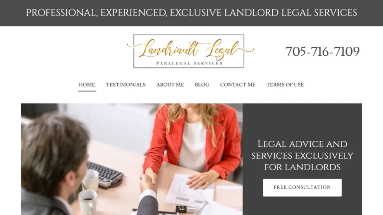 LANDRIAULT LEGAL SERVICES - Barrie, ON LANDRIAULT LEGAL SERVICES - Barrie, ON