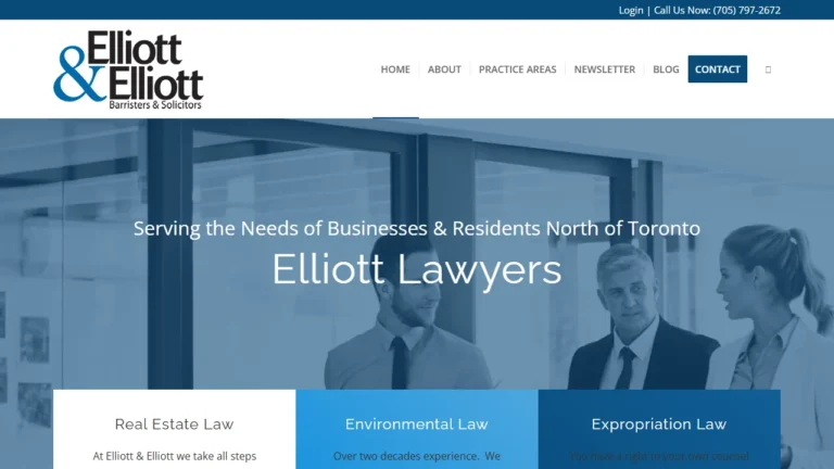 Elliott & Elliott Barristers and Solicitors - Barrie, ON Elliott & Elliott Barristers and Solicitors - Barrie, ON