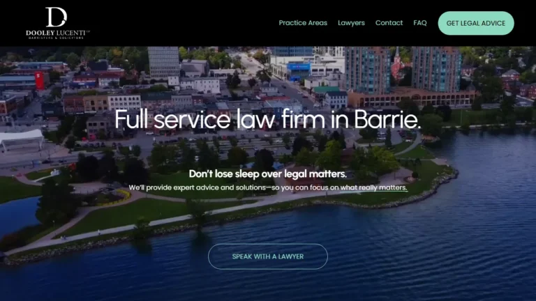 Dooley Lucenti Barristers & Solicitors - Barrie, ON Dooley Lucenti Barristers & Solicitors - Barrie, ON
