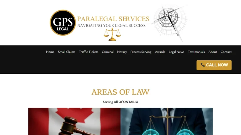 GPS LEGAL - Barrie, ON GPS LEGAL - Barrie, ON