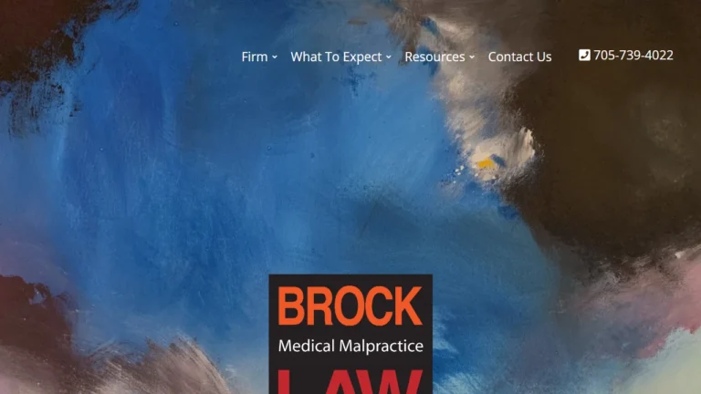 Brock Medical Malpractice Law PC - Barrie, ON Brock Medical Malpractice Law PC - Barrie, ON