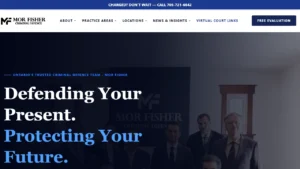 Mor Fisher LLP - Barrie, ON Mor Fisher LLP - Barrie, ON