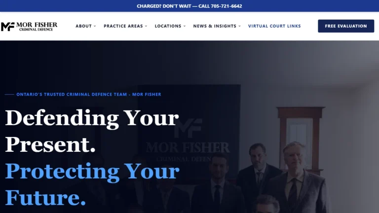 Mor Fisher LLP - Barrie, ON Mor Fisher LLP - Barrie, ON