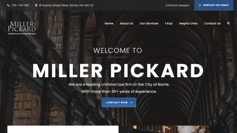 Miller Pickard Criminal Law and Young Offenders - Barrie, ON Miller Pickard Criminal Law and Young Offenders - Barrie, ON