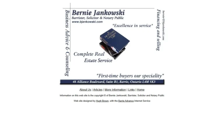 Bernie Jankowski Barrister & Solicitor - Barrie, ON Bernie Jankowski Barrister & Solicitor - Barrie, ON