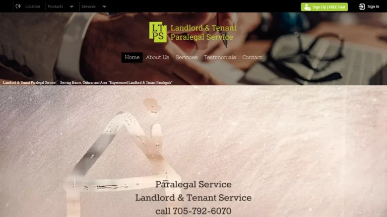 Landlord & Tenant Paralegal Service - Barrie, ON