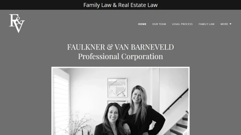 Faulkner & Van Barneveld Professional Corporation - Barrie, ON Faulkner & Van Barneveld Professional Corporation - Barrie, ON