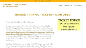 Ticket Force - Barrie, ON Ticket Force - Barrie, ON