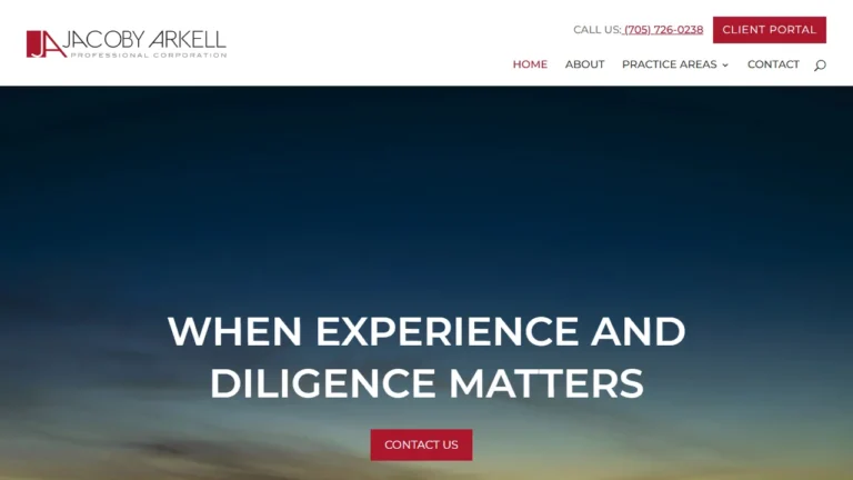 Jacoby Arkell Professional Corporation - Barrie, ON Jacoby Arkell Professional Corporation - Barrie, ON