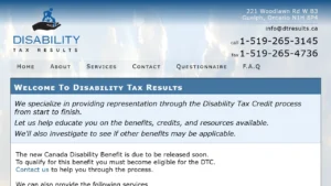 Disability Tax Results - Guelph, ON Disability Tax Results - Guelph, ON