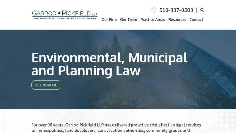 Garrod Pickfield LLP - Guelph, ON Garrod Pickfield LLP - Guelph, ON