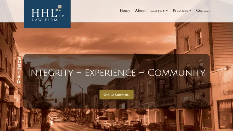 HHL Law Firm LLP - Newmarket, ON HHL Law Firm LLP - Newmarket, ON