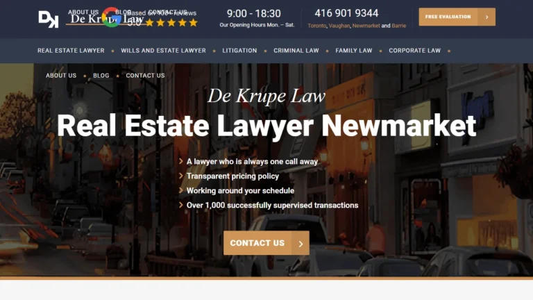 De Krupe Law Newmarket | Real Estate Lawyer Newmarket - Newmarket, ON De Krupe Law Newmarket | Real Estate Lawyer Newmarket - Newmarket, ON