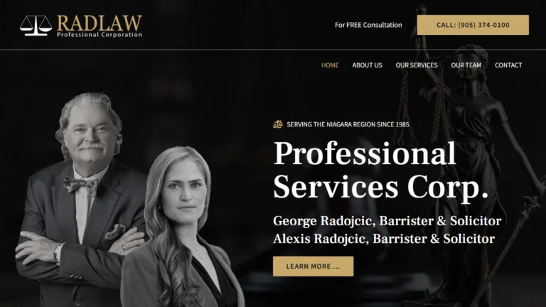 RADLAW Professional Corporation - Niagara Falls, ON RADLAW Professional Corporation - Niagara Falls, ON