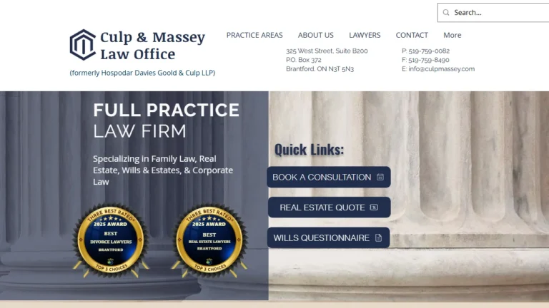 Hospodar Davies Goold & Culp LLP - Brantford, ON Hospodar Davies Goold & Culp LLP - Brantford, ON