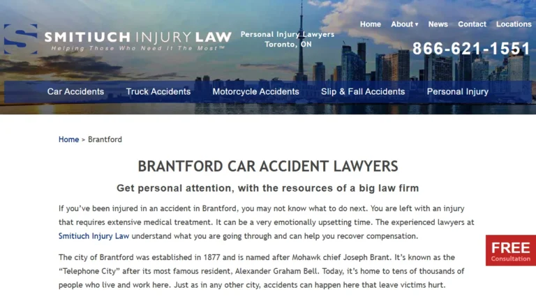 Smitiuch Injury Law - Brantford, ON Smitiuch Injury Law - Brantford, ON