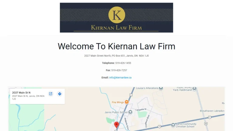 Kiernan Law Firm - Brantford, ON Kiernan Law Firm - Brantford, ON