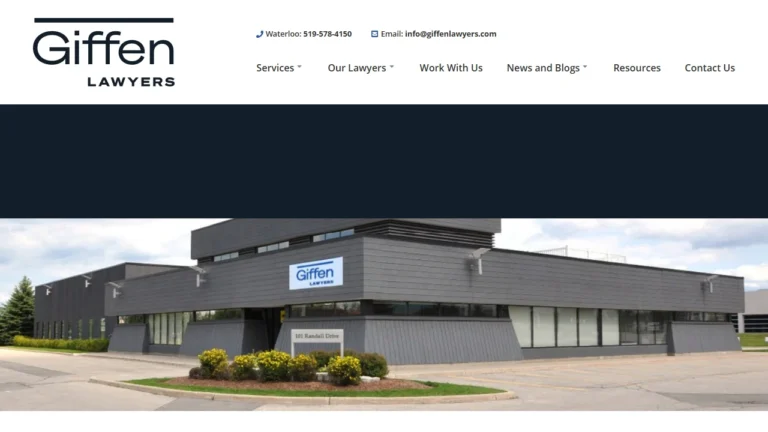 Giffen LLP - Waterloo, ON Giffen LLP - Waterloo, ON