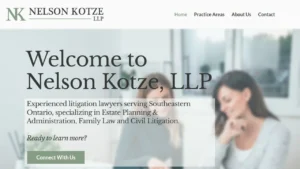 Nelson Kotze LLP - Kingston, ON Nelson Kotze LLP - Kingston, ON