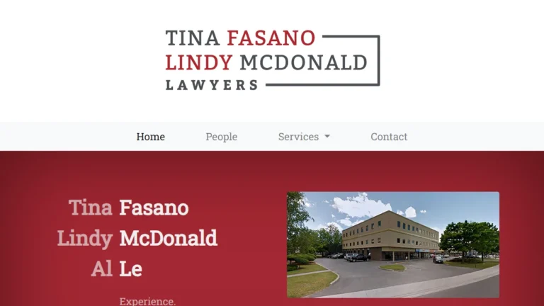 Tina Fasano and Lindy McDonald Lawyers - Kingston, ON Tina Fasano and Lindy McDonald Lawyers - Kingston, ON