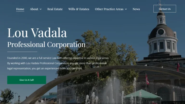 Lou Vadala Professional Corporation - Kingston, ON Lou Vadala Professional Corporation - Kingston, ON