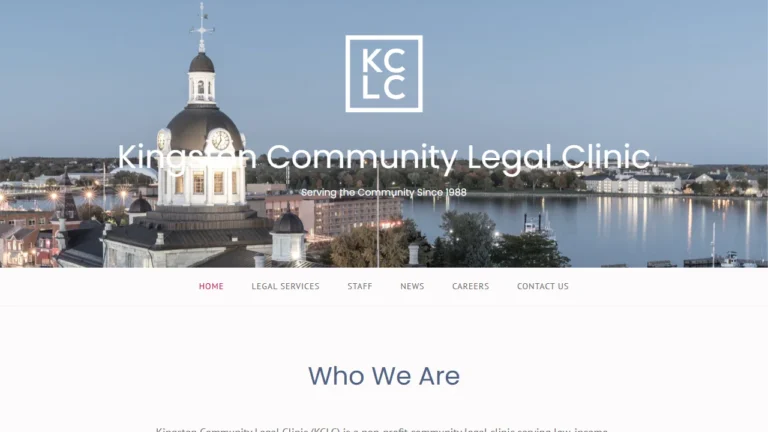 Kingston Community Legal Clinic - Kingston, ON Kingston Community Legal Clinic - Kingston, ON