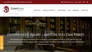 Zuber Brioux Lawyers Kingston - Kingston, ON Zuber Brioux Lawyers Kingston - Kingston, ON