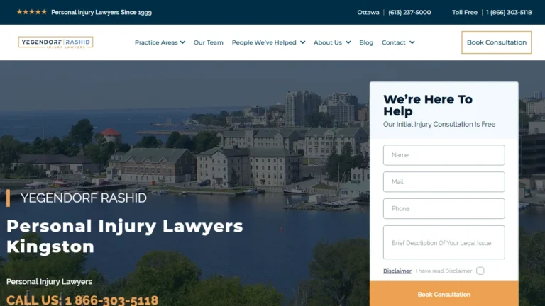 Yegendorf Rashid | Personal Injury Lawyers Kingston - Kingston, ON Yegendorf Rashid | Personal Injury Lawyers Kingston - Kingston, ON