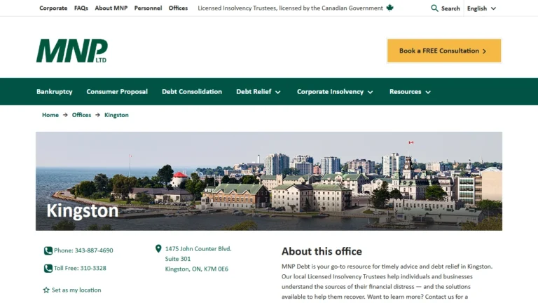 MNP Debt - Kingston, ON MNP Debt - Kingston, ON