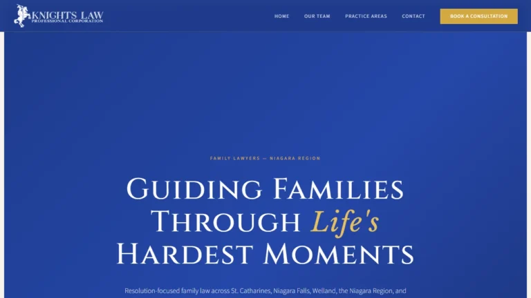 Knights Law Professional Corporation - St. Catharines, ON Knights Law Professional Corporation - St. Catharines, ON