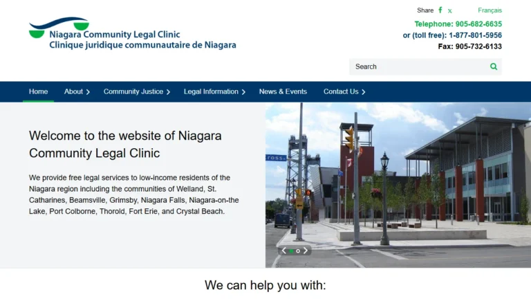 Niagara Community Legal Clinic - St. Catharines, ON Niagara Community Legal Clinic - St. Catharines, ON