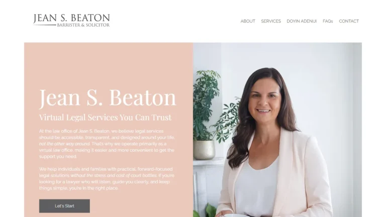 Jean S. Beaton - Barrister & Solicitor - St. Catharines, ON Jean S. Beaton - Barrister & Solicitor - St. Catharines, ON