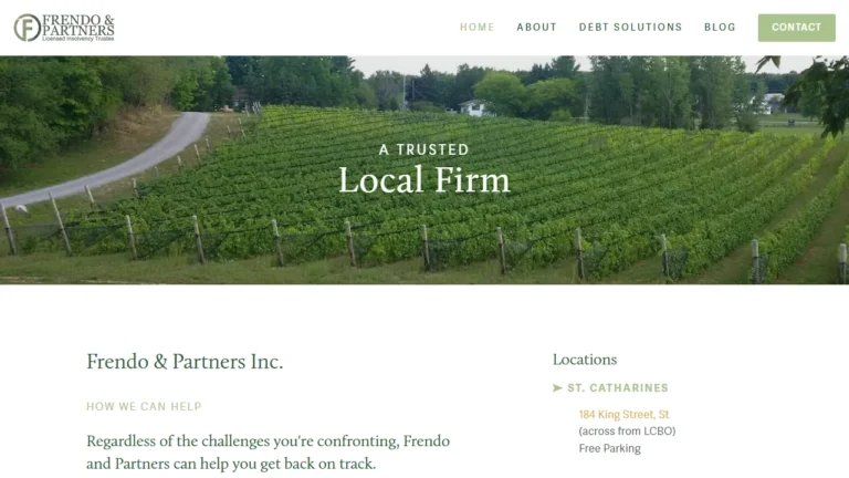 Frendo and Partners Inc. - St. Catharines, ON Frendo and Partners Inc. - St. Catharines, ON