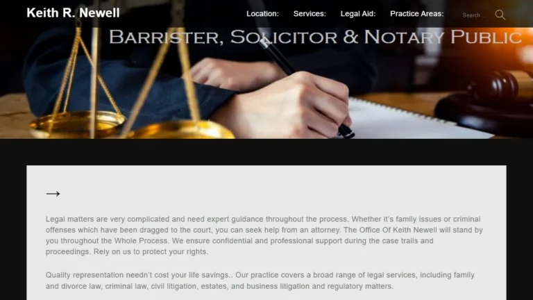 Keith R. Newell Barrister & Solicitor - St. Catharines, ON Keith R. Newell Barrister & Solicitor - St. Catharines, ON