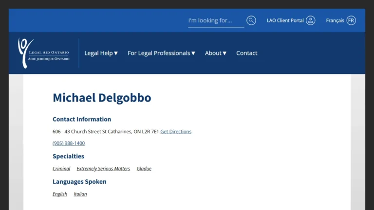 Michael M. DelGobbo - St. Catharines, ON Michael M. DelGobbo - St. Catharines, ON