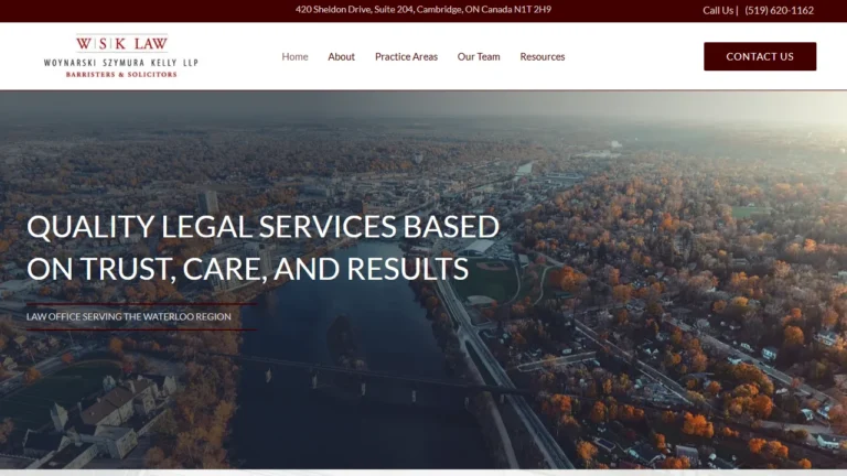 Woynarski Szymura Kelly LLP - Cambridge, ON Woynarski Szymura Kelly LLP - Cambridge, ON