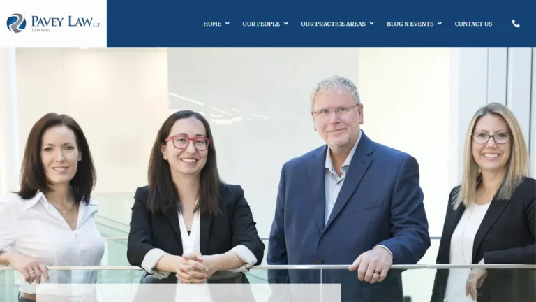 Pavey Law LLP - Cambridge, ON Pavey Law LLP - Cambridge, ON